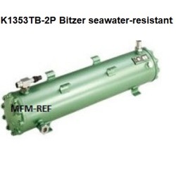 K1353TB-2P Bitzer intercambiador de calor condensador agua calientegas