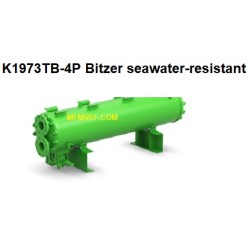 K1973TB 4P Bitzer watergekoelde condensor,persgas warmtewisselaar, zee