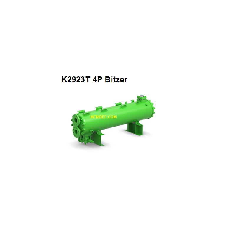 K2923T-4P Bitzer água do condensador/trocador calor resistente de gás