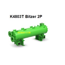 K4803T-2P Bitzer city water cooled condenser heat exchanger hot gas