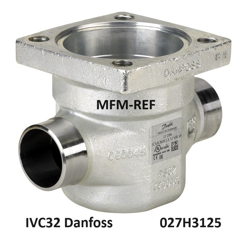 ICV32 Danfoss regolatore di pressione servocomandato 1.1/2" 027H3125