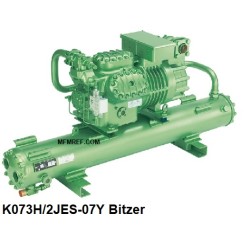 K073H/2JES-07Y-40S Bitzer  unidad condensadora semihermético por agua