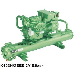 K123H/2EES-3Y-40S Bitzer aggregati raffreddati ad acqua refrigerazione