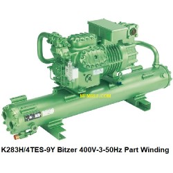 K283H/4TES-9Y Bitzer agregado refrigerados por agua para la refrigeración