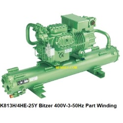 K813H/4HE-25Y Bitzer unidade condensadora semi hermética de refrigeração água