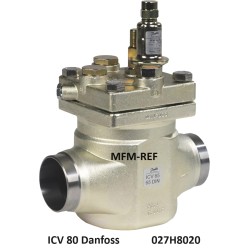 ICS80 Danfoss housing Servo-controlled pressure regulator 1-port.027H8020