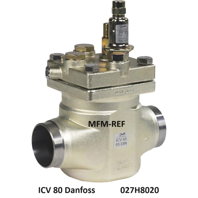 ICV80 Danfoss housing Servocontrolled pressure regulator 1port.027H8020