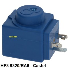 HF3 9320/RA6 Castel solenoid coil 220-230V 50/60Hz for all NC R744