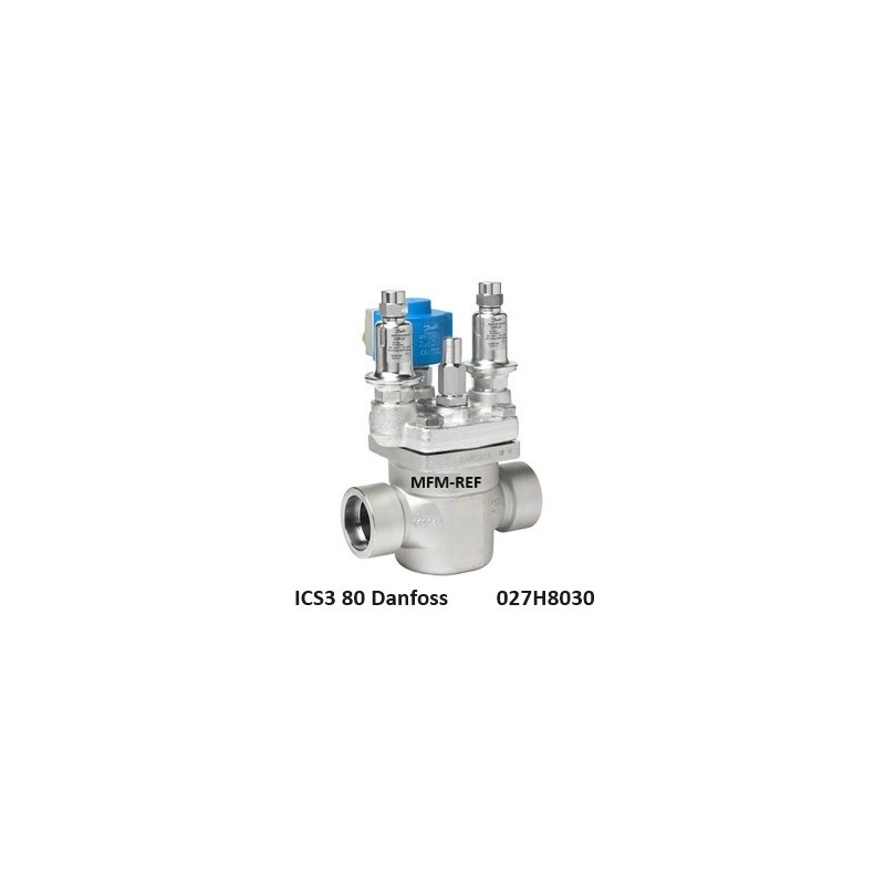 ICV80 Danfoss housing Servo-controlled pressure regulator 3-port.027H8030