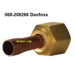 Adapter Danfoss flare x 1/4" ODF Soldeer T2 /TE2 Danfoss nr.068-208266