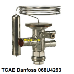 TCAE Danfoss R134a/R513A 1/2x5/8 thermostatic expansion valve 068U4293