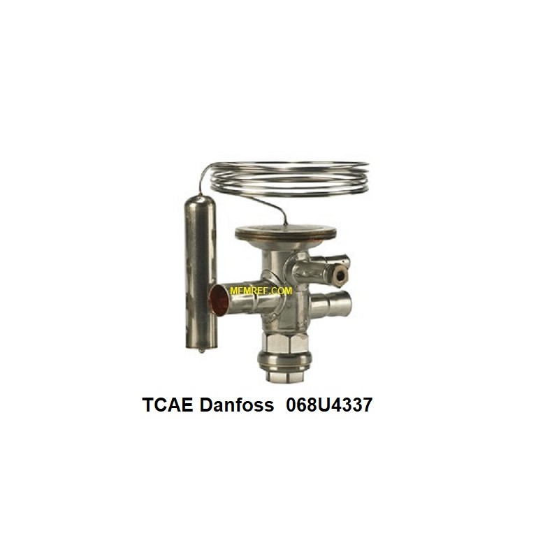 TCAE Danfoss R410A 1/2x5/8 thermostatic expansion valve 068U4337