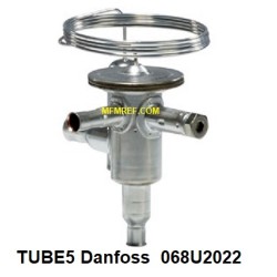 TUBE5 Danfoss R134a/R513A thermostatische expansieventiel RVS