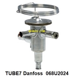 TUBE7 Danfoss R134a/R513A 3/8x1/2 thermostatic expansion valve