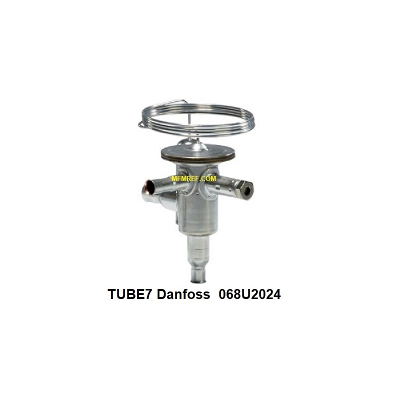 TUBE7 Danfoss R134a/R513A 3/8x1/2 válvula termostática de la extensión