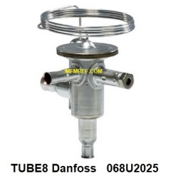TUBE8 Danfoss R134a 3/8x1/2 thermostatische  expansieventiel .068U2025