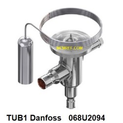 TUB1 Danfoss R404A 1/4x1/2 thermostatische expansieventiel .068U2094