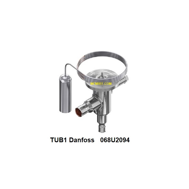 TUB1 Danfoss R404A 1/4x1/2 thermostatic expansion valve 068U2094