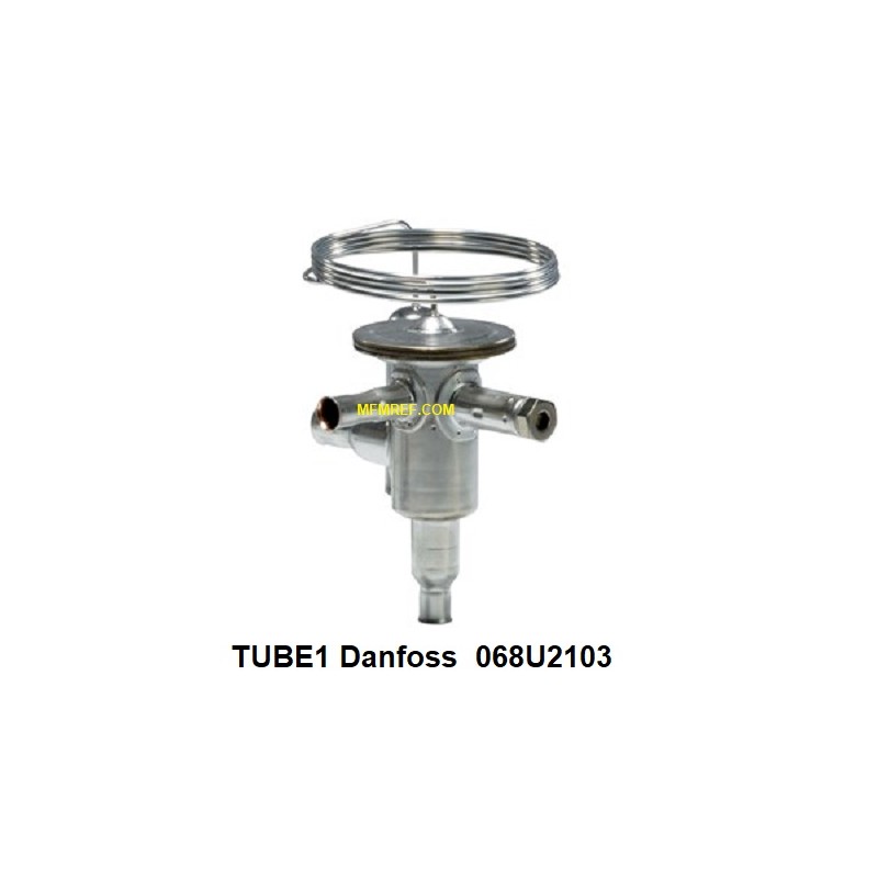 TUBE1 Danfoss R404A-R507A 1/4x1/2  válvula de expansão termostática
