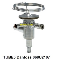 TUBE5 Danfoss R404A-R507A  1/4x1/2 expansieventiel RVS.068U2107