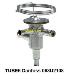 TUBE6 Danfoss R404A-R507A 1/4x1/2  válvula de expansão termostática