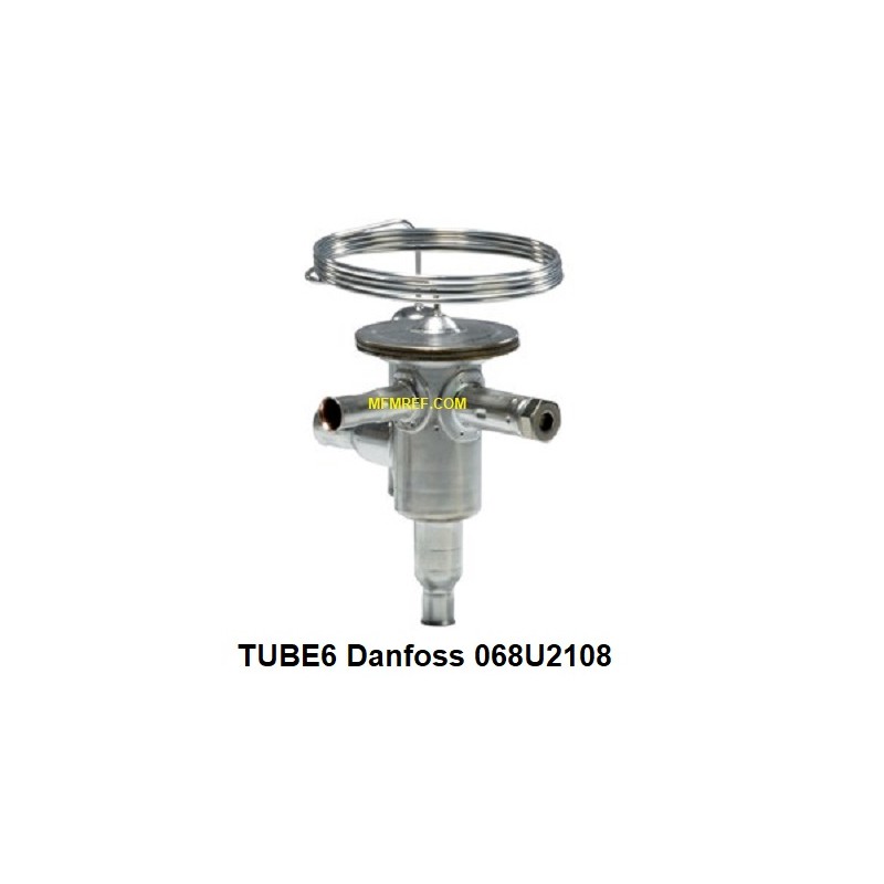 TUBE6 Danfoss R404A-R507A 1/4x1/2 expansieventiel RVS.068U2108