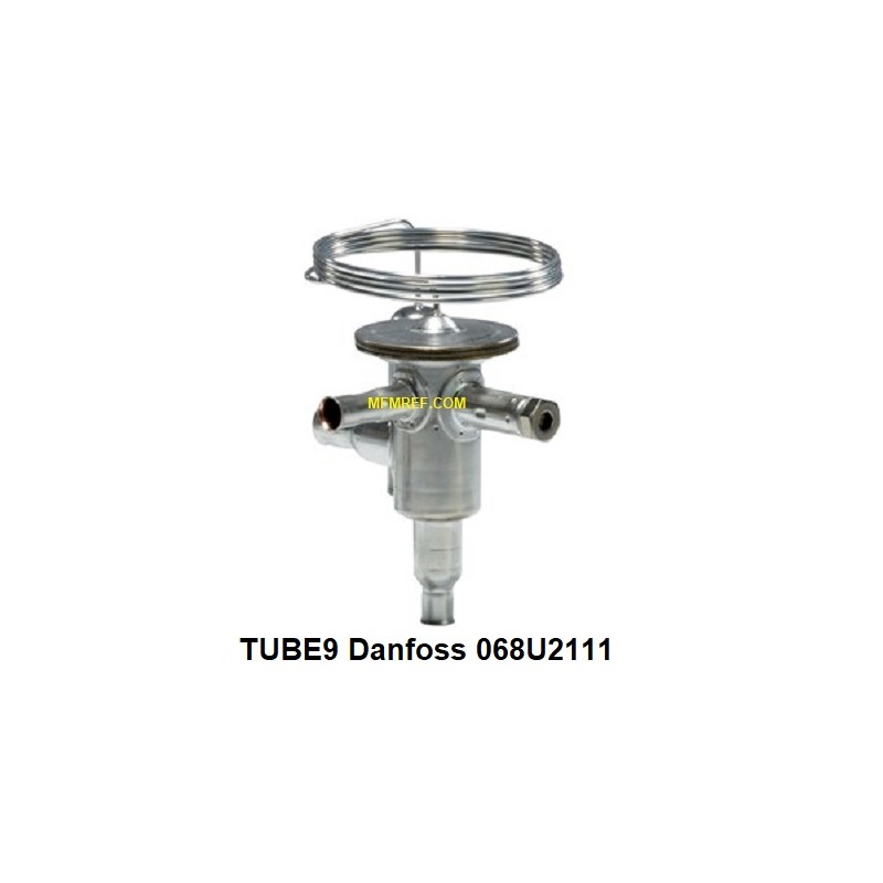 TUBE9 Danfoss R404A-R507A 3/8x1/2 thermostati expansion valve.068U2111