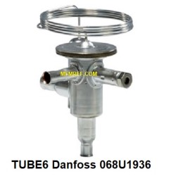 TUBE6 Danfoss R407C 1/4x1/2 thermostatische expansieventiel 068U1936