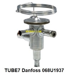TUBE7 Danfoss R407C 3/8x1/2 aço válvula de expansão termostática