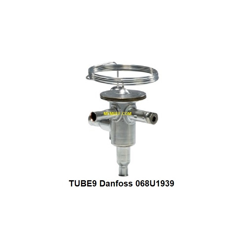 TUBE9 Danfoss R407C 3/8x1/2 thermostatische expansieventiel.068U1939