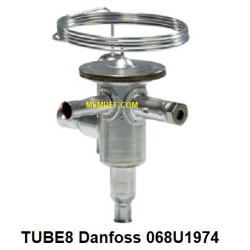 TUBE Danfoss 3/8x1/2 aço inoxidável válvula de expansão termostática