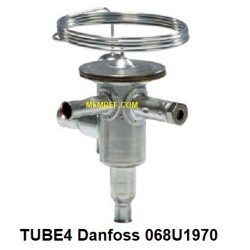 TUBE4 Danfoss R410A 1/4x1/2 válvula de expansão termostática.068U1970