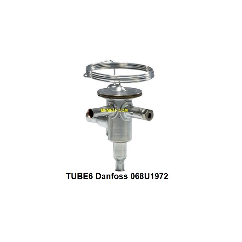 TUBE6 Danfoss﻿ R410A 1/4x1/2 válvula de expansão termostática.068U1972