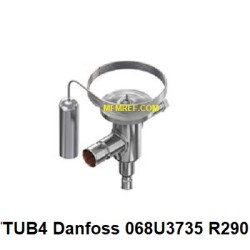 TUB4 Danfoss R290 1/4x1/2 thermostatische expansieventiel RVS.068U3735