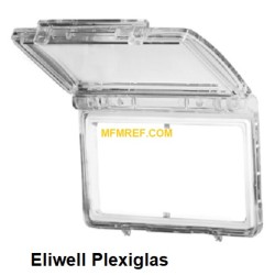 Plexiglass Eliwell cover protection against moisture dirt and injury