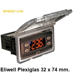 Plexiglass Eliwell cover protection against moisture dirt and injury
