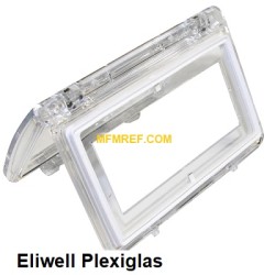 Eliwell Couverture de Plexiglass contre l'humidité, les saletés et les blessures
