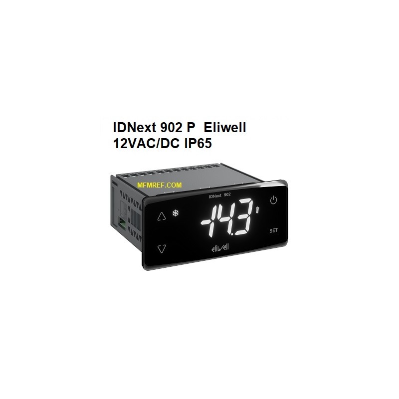 Eliwell IDNext 902 P termostato descongelador 12Vac IP65 anteriormente