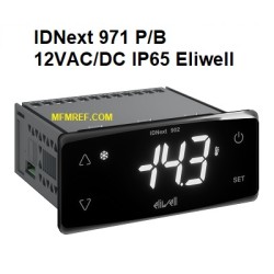 IDNext 971 P/B 12VAC/DC IP65 Eliwell termostato de descongelación