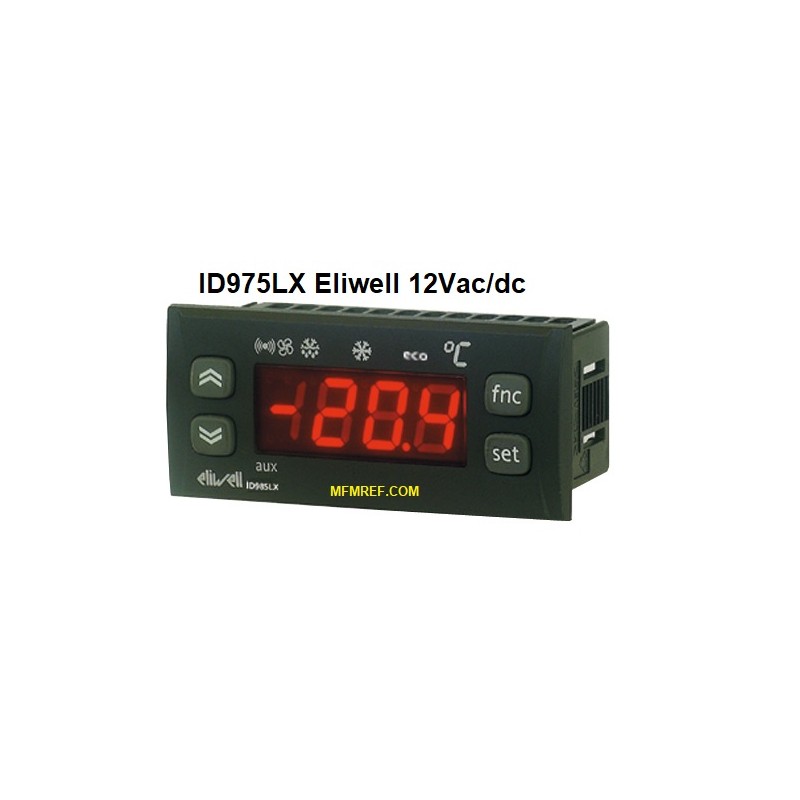 ID975LX Eliwell 12Vac/dc defrost thermostat