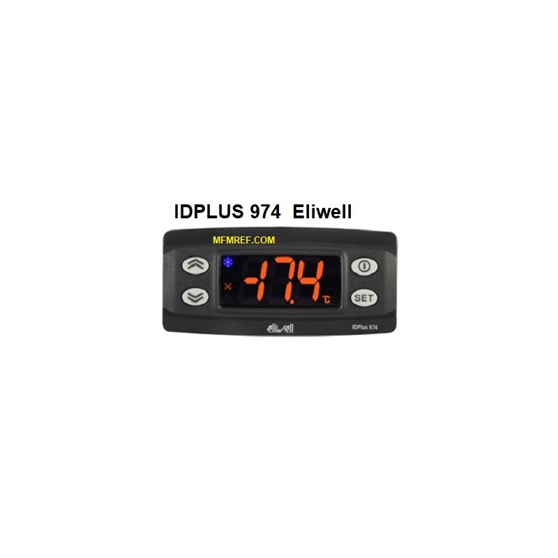 Eliwell IDPLUS 974 elektronic abtau thermostat 230V