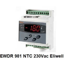 EWDR981 Eliwell 230Vac termostato 230V refrigerador/congelador