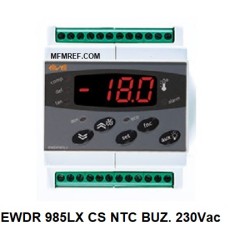 EWDR985/CSLX Eliwell 230Vac elektronische ontdooi thermostaat