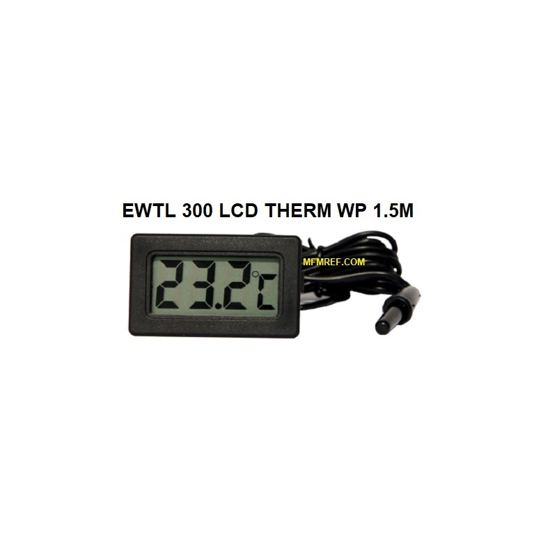 Eliwell EWTL300 thermomètre électroniques travailler sur batterie T1M1BT0107