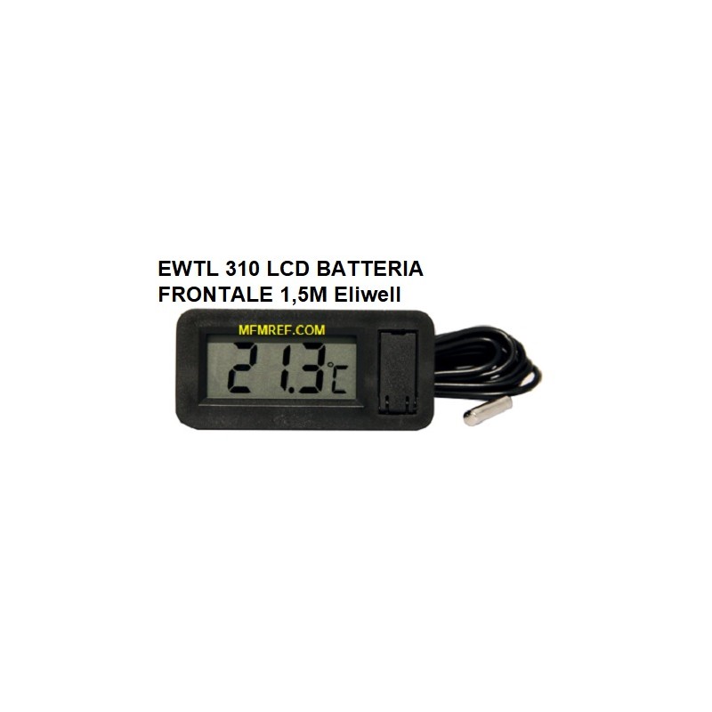 Eliwell EWTL310 elect. thermometer werkend op batterij 1,5V T1M1BT0109