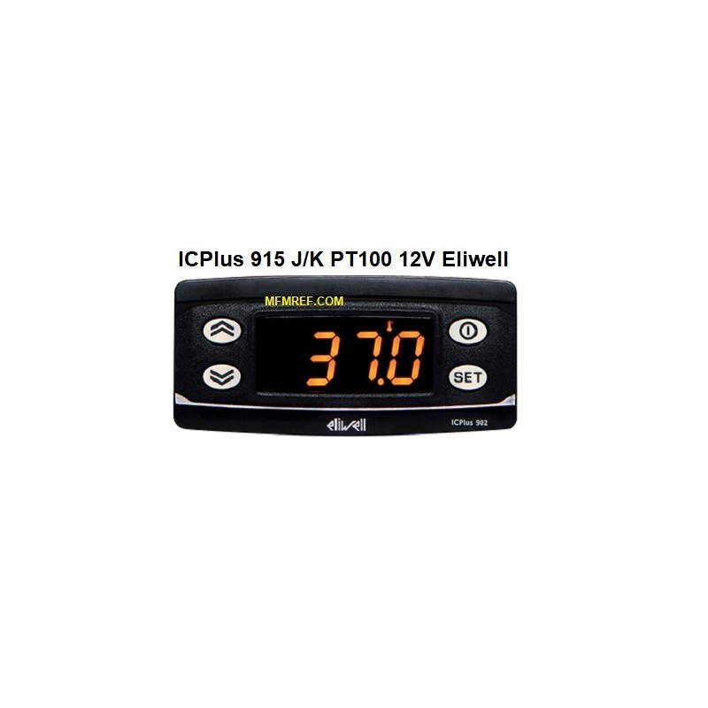 Eliwell ICplus 915 J/K PT100 12V elektronisch Thermostat ICP22JI350000