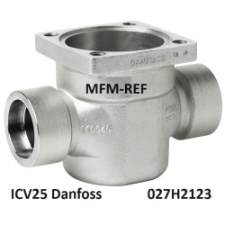 ICV25 Danfoss-Gehäusedruckregler, geschweißt 22 mm 027H2123