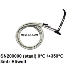 PT100 sensor vetrotex Eliwell (acero) 0/+350°C SN200000