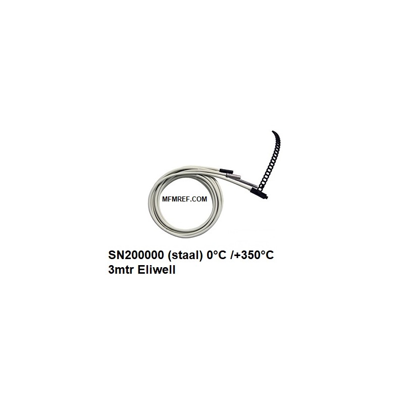 PT100 sensor vetrotex Eliwell (acero) 0/+350°C SN200000