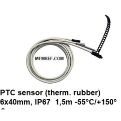 Eliwell PTC sensor (gomma termica) 6x40mm IP67 1,5m -55°C/+150°C